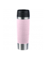 Emsa TRAVEL MUG Classic Grande thermal mug (light pink/stainless steel, 0.5 liters) - nr 5