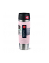 Emsa TRAVEL MUG Waves Grande thermal mug (light pink/stainless steel, 0.5 liters) - nr 12