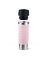 Emsa TRAVEL MUG Waves Grande thermal mug (light pink/stainless steel, 0.5 liters) - nr 2
