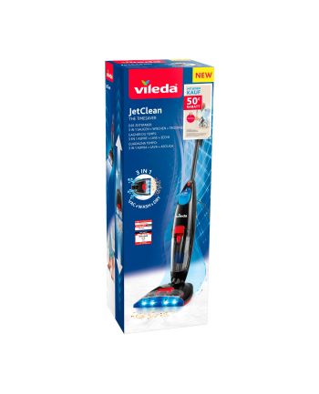 Vileda JetClean mydays, hard floor cleaner (Kolor: CZARNY, incl. €50 mydays voucher)