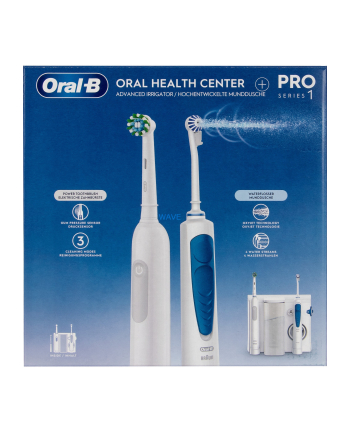 Braun Oral-B Dental Center-b Pro 1 White + Oxyjet Irrigator