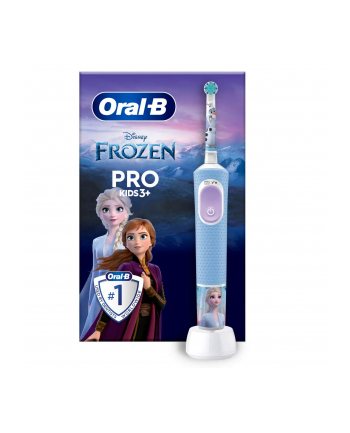 Braun Oral-B Vitality Pro 103 Kids Frozen, Electric Toothbrush (light blue/Kolor: BIAŁY)