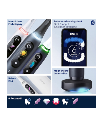 Braun Oral-B iO Series 8N, Electric Toothbrush (Kolor: CZARNY onyx)