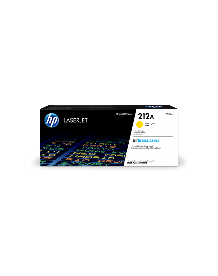 hp inc. Toner 212A W2122A żółty główny