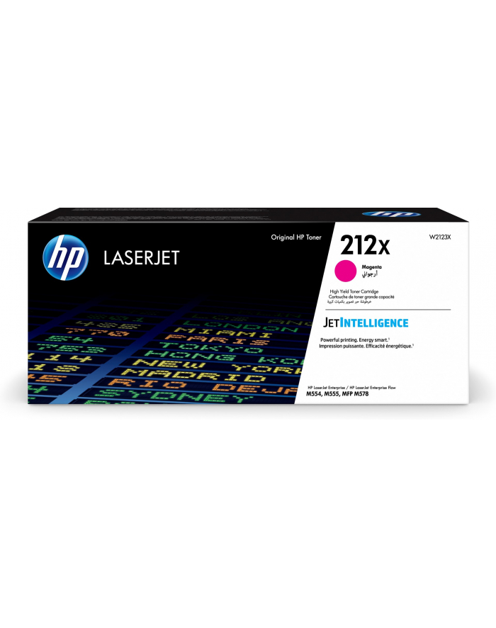 hp inc. Toner 212X W2123X magenta główny