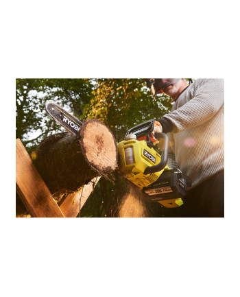 Ryobi MAX POWER cordless chainsaw RY36CSX35A-150, 36Volt, electric chainsaw (green/Kolor: CZARNY, Li-ion battery 5Ah)