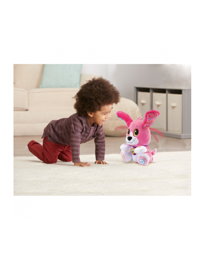 VTech Talk to Me Puppy Cuddly Toy (Pink) główny