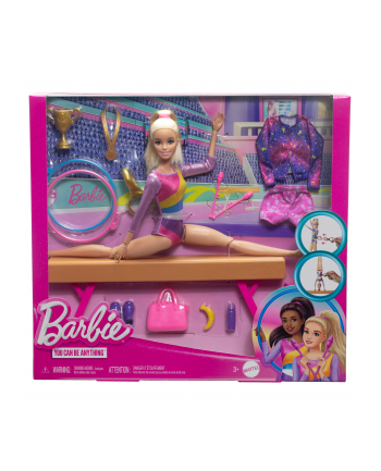 Mattel Barbie Careers Refresh Gymnastics Playset Doll