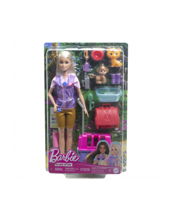 Mattel Barbie Careers Animal Rescue ' Recover Playset Doll