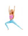 Mattel Barbie Made to Move with pink sports top and blue yoga pants doll - nr 9