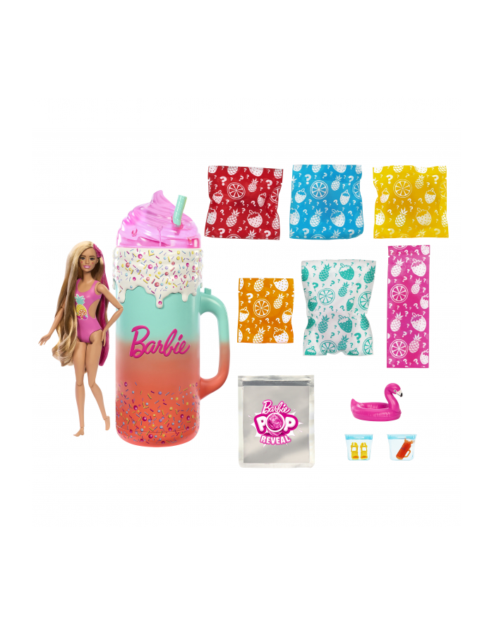 Mattel Barbie Pop! Reveal Fruit Series Gift Set - Tropical Smoothie, Doll główny