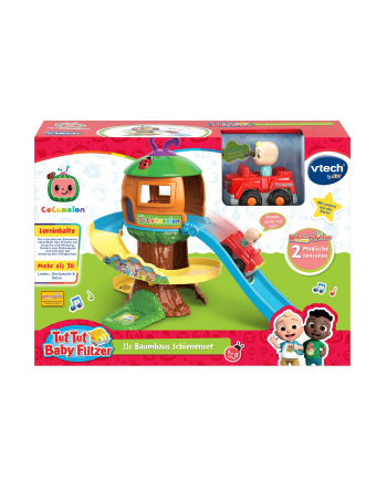 VTech Tut Tut Baby Speedster - CoComelon JJ's Treehouse Track Set, Play Building