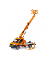 BRUD-ER Mercedes Benz Sprinter work platform, model vehicle (incl. light + sound module) - nr 12