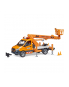 BRUD-ER Mercedes Benz Sprinter work platform, model vehicle (incl. light + sound module) - nr 2