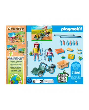 PLAYMOBIL 71306 Country cargo bike, construction toy nr 2
