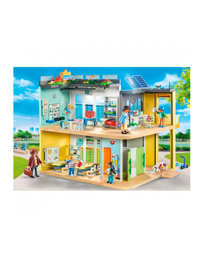 PLAYMOBIL 71327 City Life Large school, construction toy główny