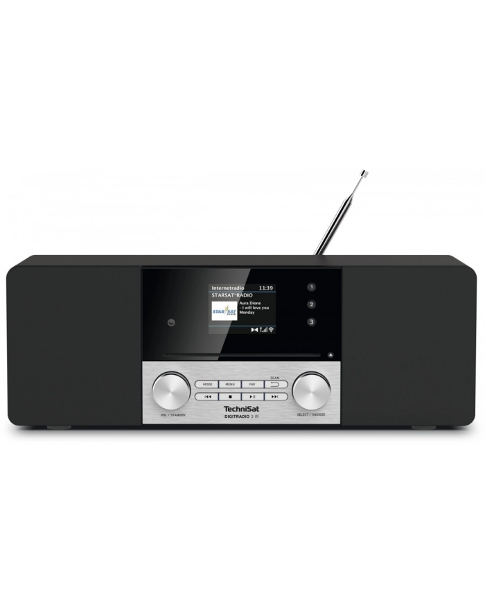 technisat Digitradio 3 IR DAB+/FM Czarne główny