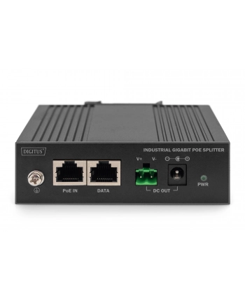 Digitus Industrial POE Splitter DIN Rail 60 W IEEE802.3at/af (DN651140)