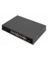 Digitus 16 Port 10/100 Mbps PoE Switch 16 x10/100Mbps PoE RJ45 Ports 1x GE RJ45 1x SFP (DN95355) - nr 12