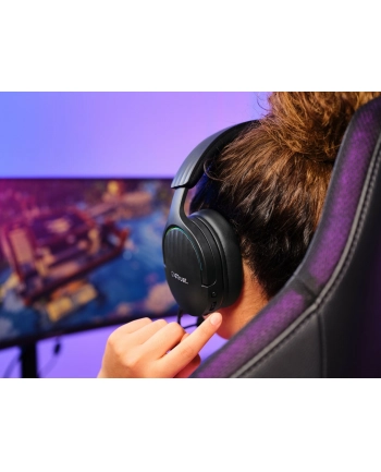 trust Słuchawki bezprzewodowe gamingowe GXT491 Fayzo czarne nr 1