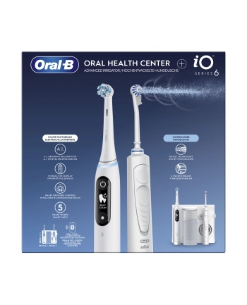 Braun Oral-B iO6 ' OxyJet Adult Rotating-oscillating toothbrush White