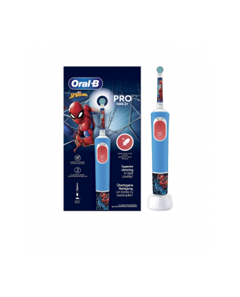 Oral-B Vitality Pro Kids 3+ Spiderman niebieski nr 1