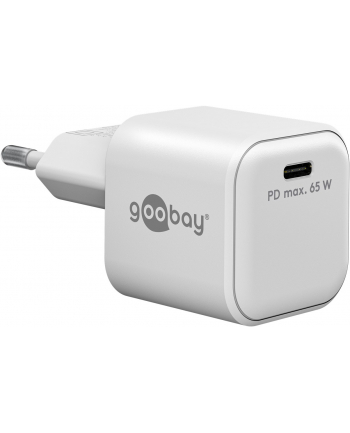 Goobay Szybka Ładowarka Sieciowa Usb-C 65W Biała