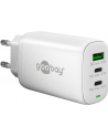 Goobay 61759 Multiport USB C ładowarka 65 W szybka ładowarka PD uniwersalna USB zasilacz adapter wtyczka do ładowania Fast Charger Samsung S22 iPhone - nr 1