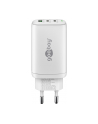 Goobay 61759 Multiport USB C ładowarka 65 W szybka ładowarka PD uniwersalna USB zasilacz adapter wtyczka do ładowania Fast Charger Samsung S22 iPhone - nr 2