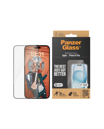 Panzerglass Ultra-Wide Fit Do Iphone 15 Plus