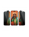 PanzerGlass Ultra-Wide Fit - szkło prywatyzujące do iPhone 15 Pro Max czarna ramka - nr 18