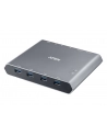 2-portowy przełącznik dokujący KVM USB-C DisplayPort 4K z Power Pass-through US3311 US3311-AT - nr 4