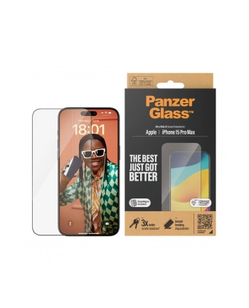 Panzerglass Ultra-Wide Fit Do Iphone 15 Pro Max nr 1