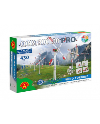 alexander Constructor Pro - Wind turbine 5w1 19087