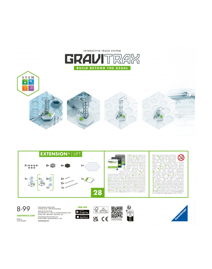 ravensburger RAV Gravitrax zestaw uzupełniający 22419 główny