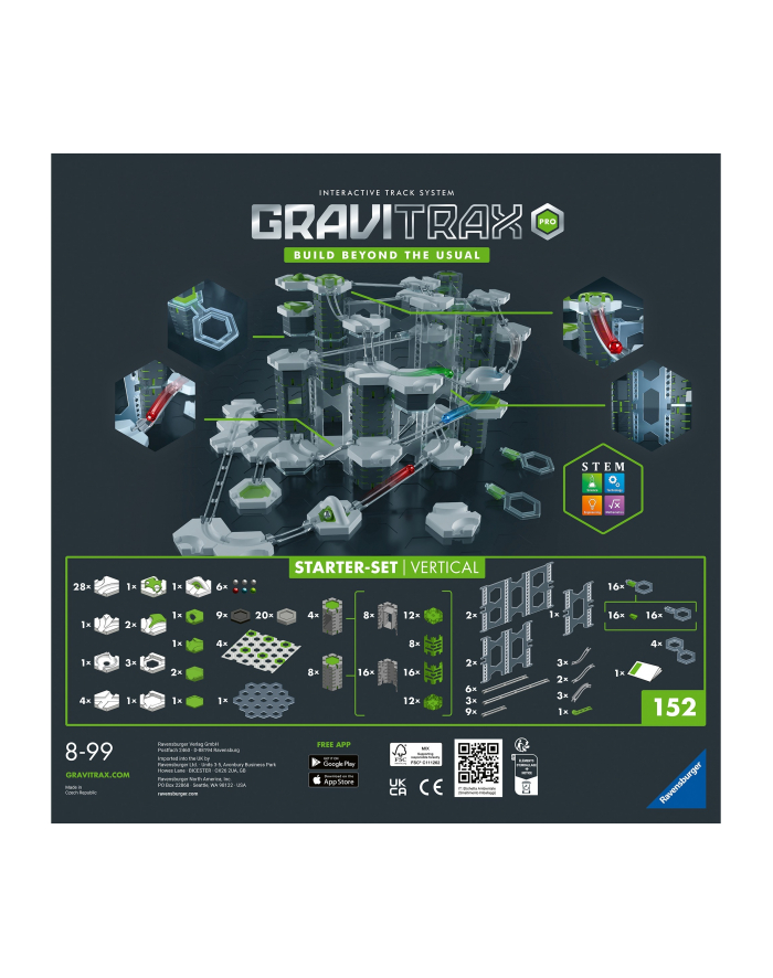 ravensburger RAV Gravitrax PRO zestaw startowy 22426 główny