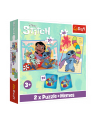 trefl PUZZLE 2w1+memos Wesoły dzień Lilo'Stitch 93585 - nr 1