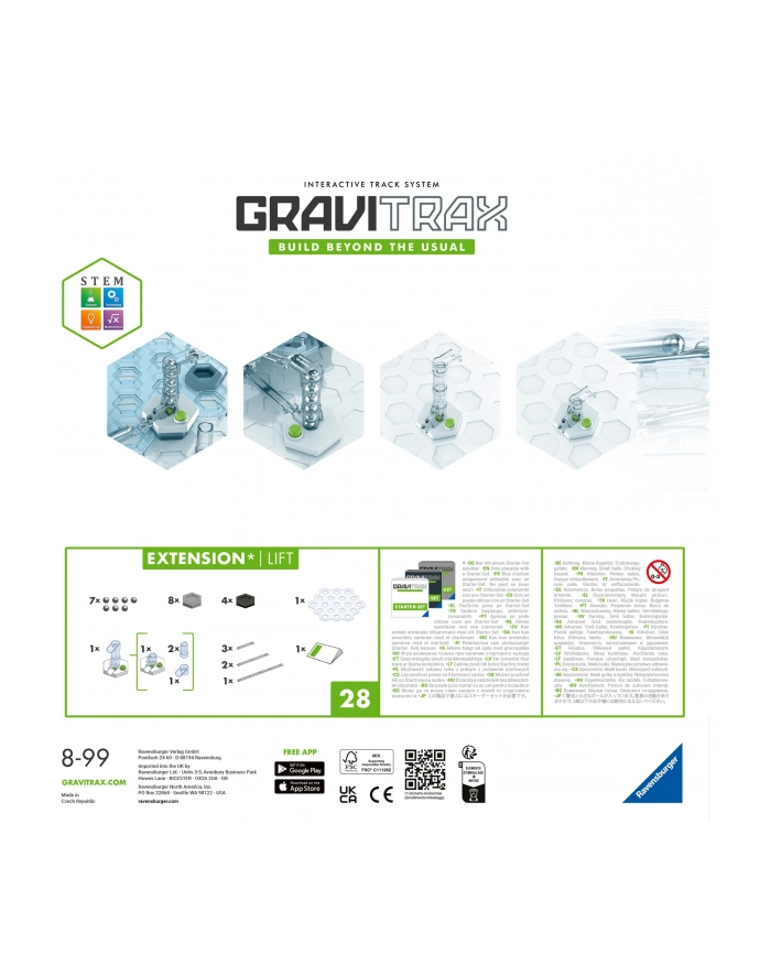 ravensburger RAV Gravitrax zestaw uzupełniający 22419 główny