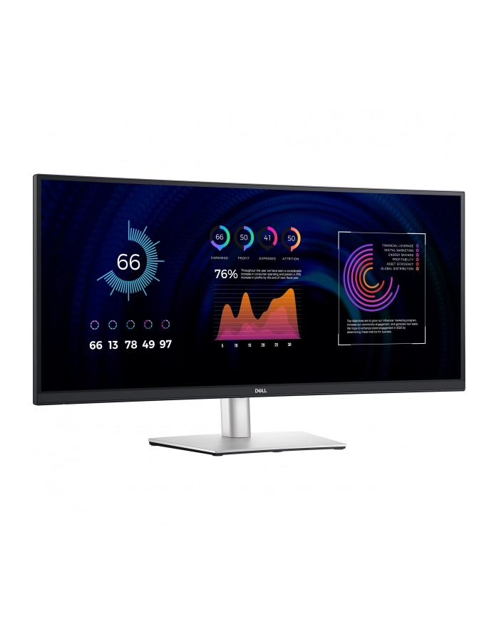 Monitor Dell 34'' P3424WE WQHD/3440 x 1440 / HDMI DP RJ-45 USB-C główny