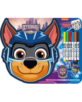 majewski Zestaw kolorowanek z flamastrami Psi Patrol PAW PATROL