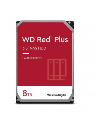 western digital Dysk twardy Red Plus 8TB 3,5 cala CMR 256MB/5640RPM Class