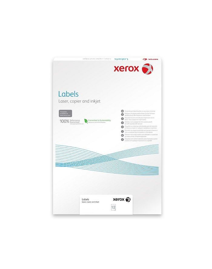 Xerox Plastový Samolepicí Materiál Pnt Label - Gloss White główny