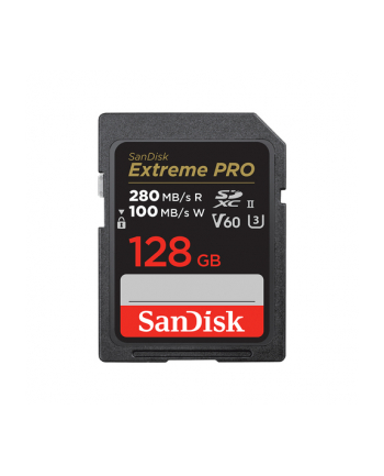 Sandisk SDXC 128GB Extreme Pro 280/100 MB/s V60 UHS-II