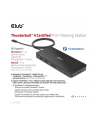 Club 3D HUB USB Club3D Thunderbolt4 11-in-1 HUB (CSV1581) - nr 18