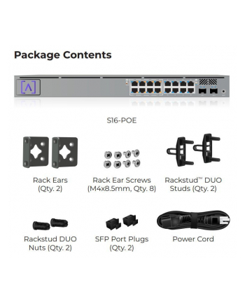 Alta 16PORT 1000M 8POE+/S16-POE (S16POE)