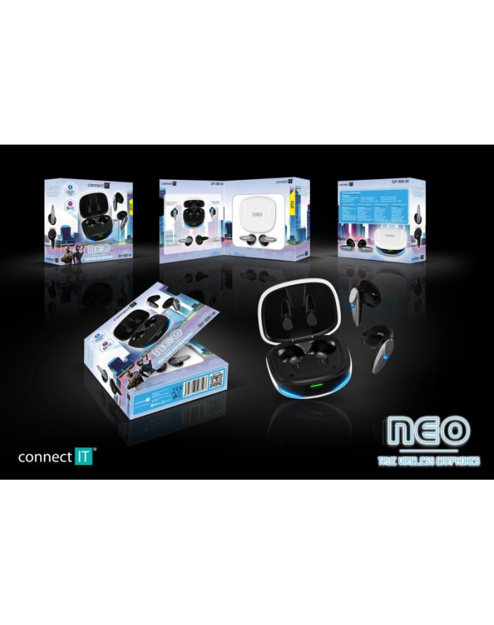Connectit Connect It Neo True Srebrny (CEP3595WH) główny