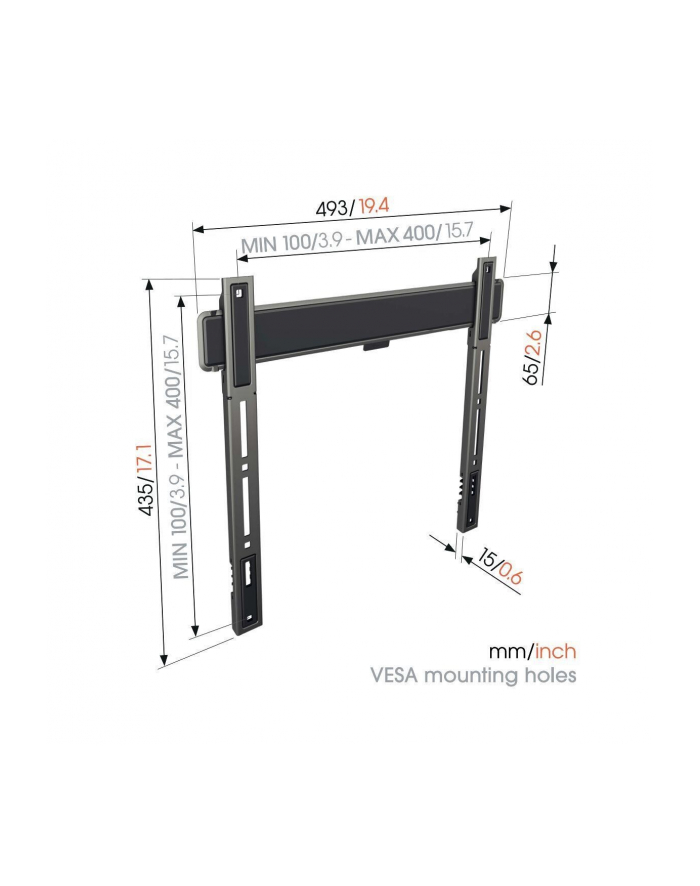 Vogels TVM 5405 płaski uchwyt do telewizora (32''-77'') | SALON WARSZAWA | Raty | Leasing | Negocjuj na www lub tel.: 502 451 915 | Ponad 100 marek w e- główny