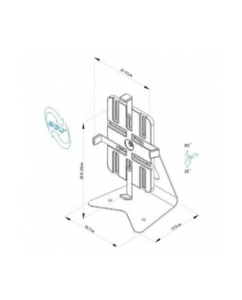 Reflecta Tabula Biurkowa podstawka pod tablet