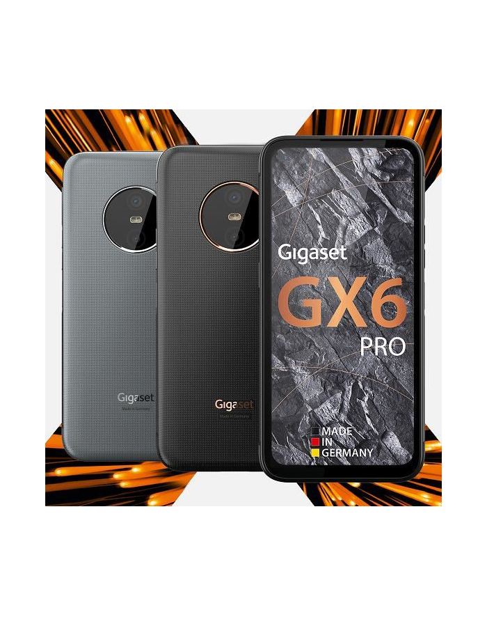 Gigaset GX6 Pro 8/128GB Czarny główny