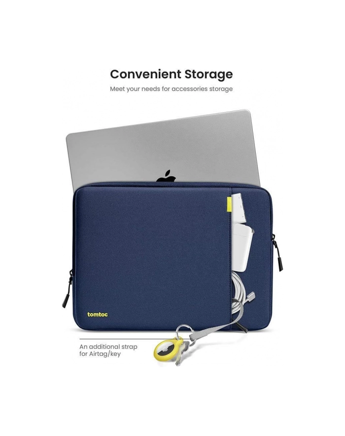 Tomtoc Defender A13 na MacBooka, szary 16'' (A13E11G) główny